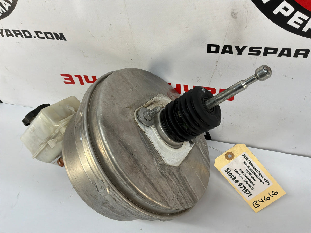 2014 Chevy Caprice PPV Brake Booster w/ Reservoir OEM