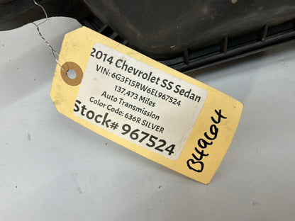 2014 Chevy SS Sedan Factory OEM Air Intake Box Assembly