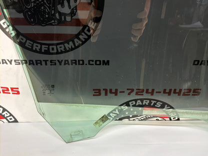 2014 Chevy SS Sedan LH Driver Front Door Window Glass OEM