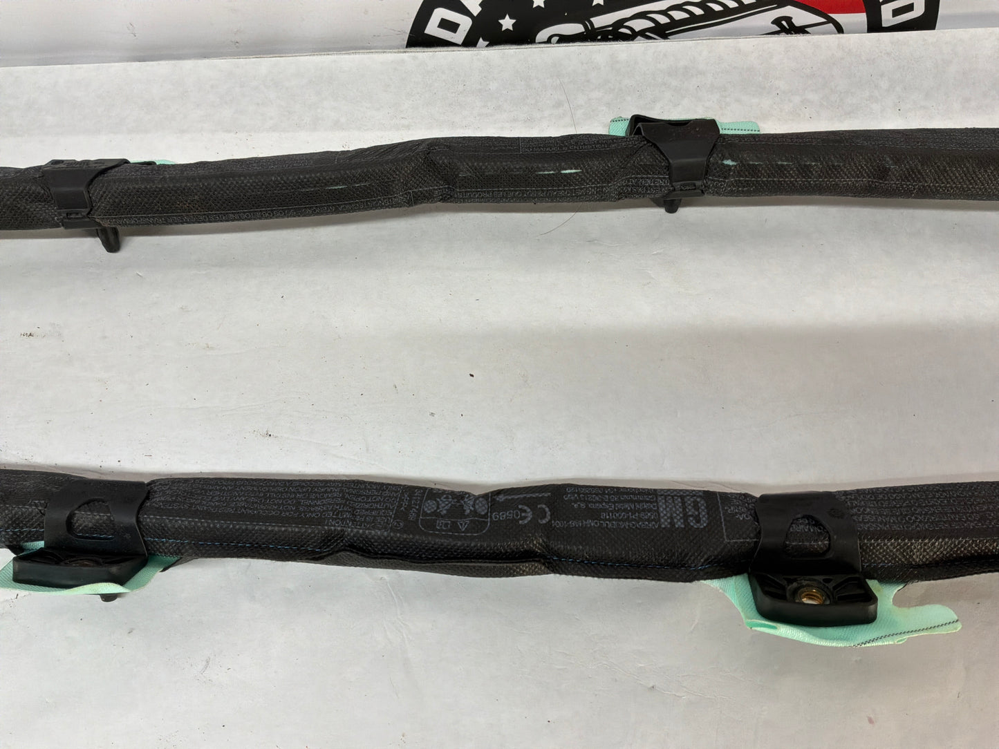 2014 Chevrolet SS Sedan RH & LH Roof Side Rail Curtain Airbag Air Bag Set OEM