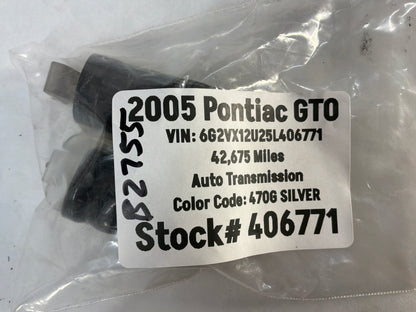 2005 Pontiac GTO License Plate Tag Light Lamp Set OEM