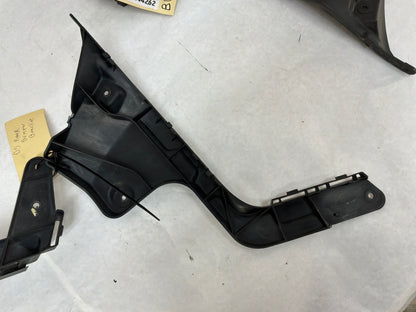 2008 Pontiac G8 GT Complete Rear Bumper Brackets Mounts Supports Guides Set OEM