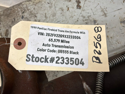 1999 Pontiac Firebird Trans Am Formula WS6 Rear End Axle Differential OEM