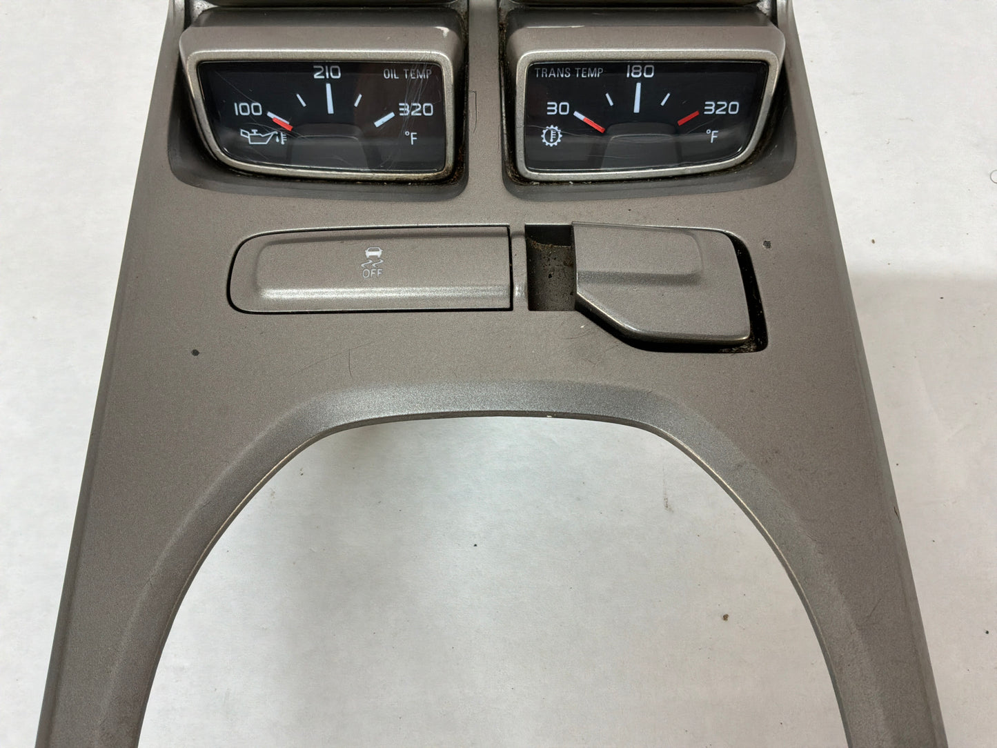 2015 Chevy Camaro SS 1LE Center Console Auxiliary Gauges Package Shifter Bezel Trim OEM