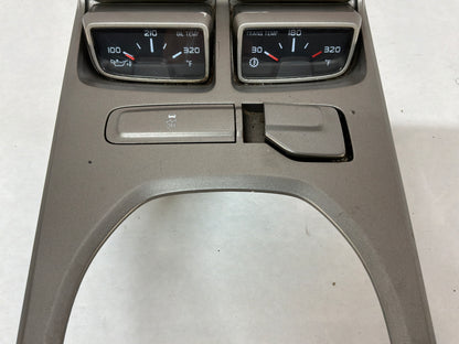 2015 Chevy Camaro SS 1LE Center Console Auxiliary Gauges Package Shifter Bezel Trim OEM