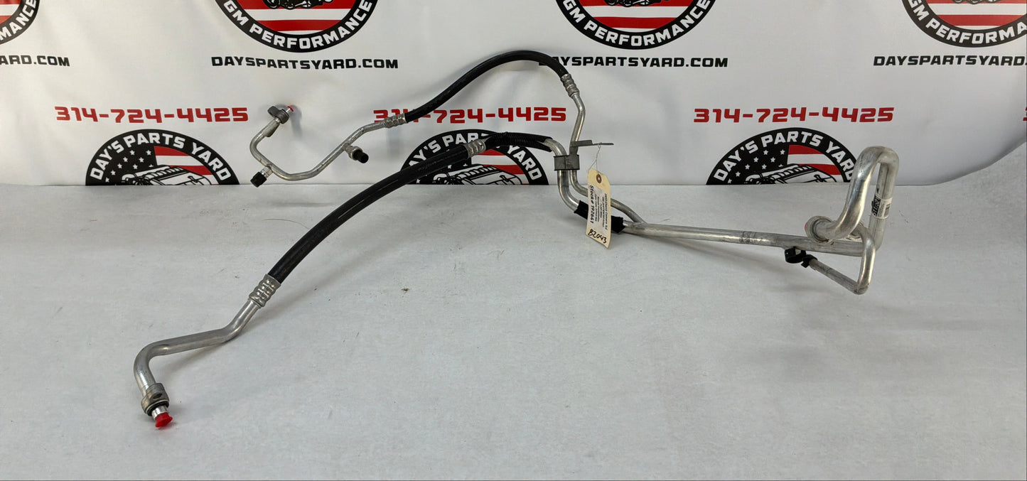 2013 Chevy Camaro 1LE Air Conditioner AC Line Hose Manifold Tube Assembly OEM