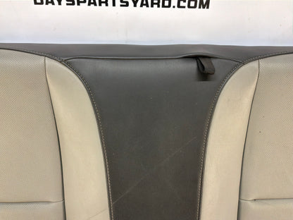 2011 Chevy Camaro SS Rear Upper Seat Titanium Leather OEM