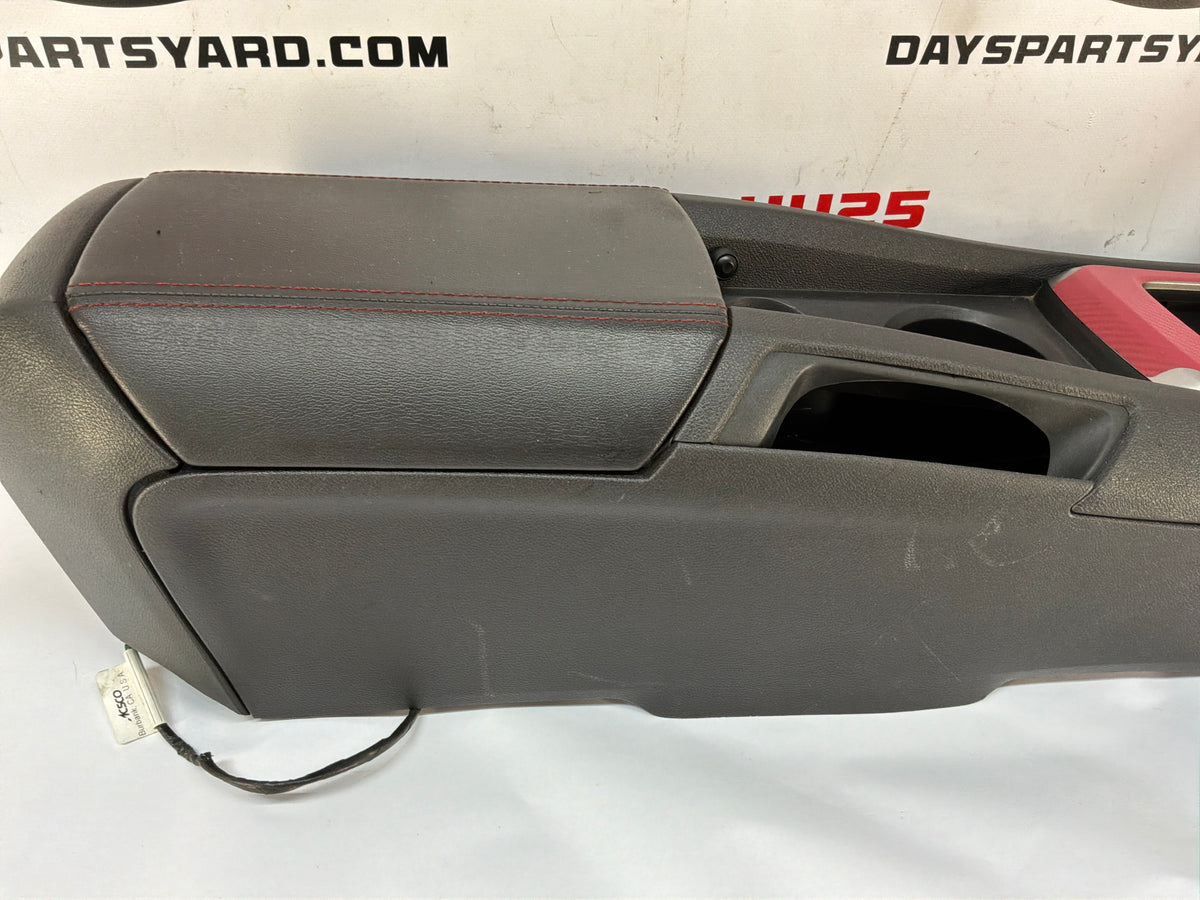 2013 Chevy Camaro ZL1 Center Console Arm Rest w/ Auxiliary Gauges OEM