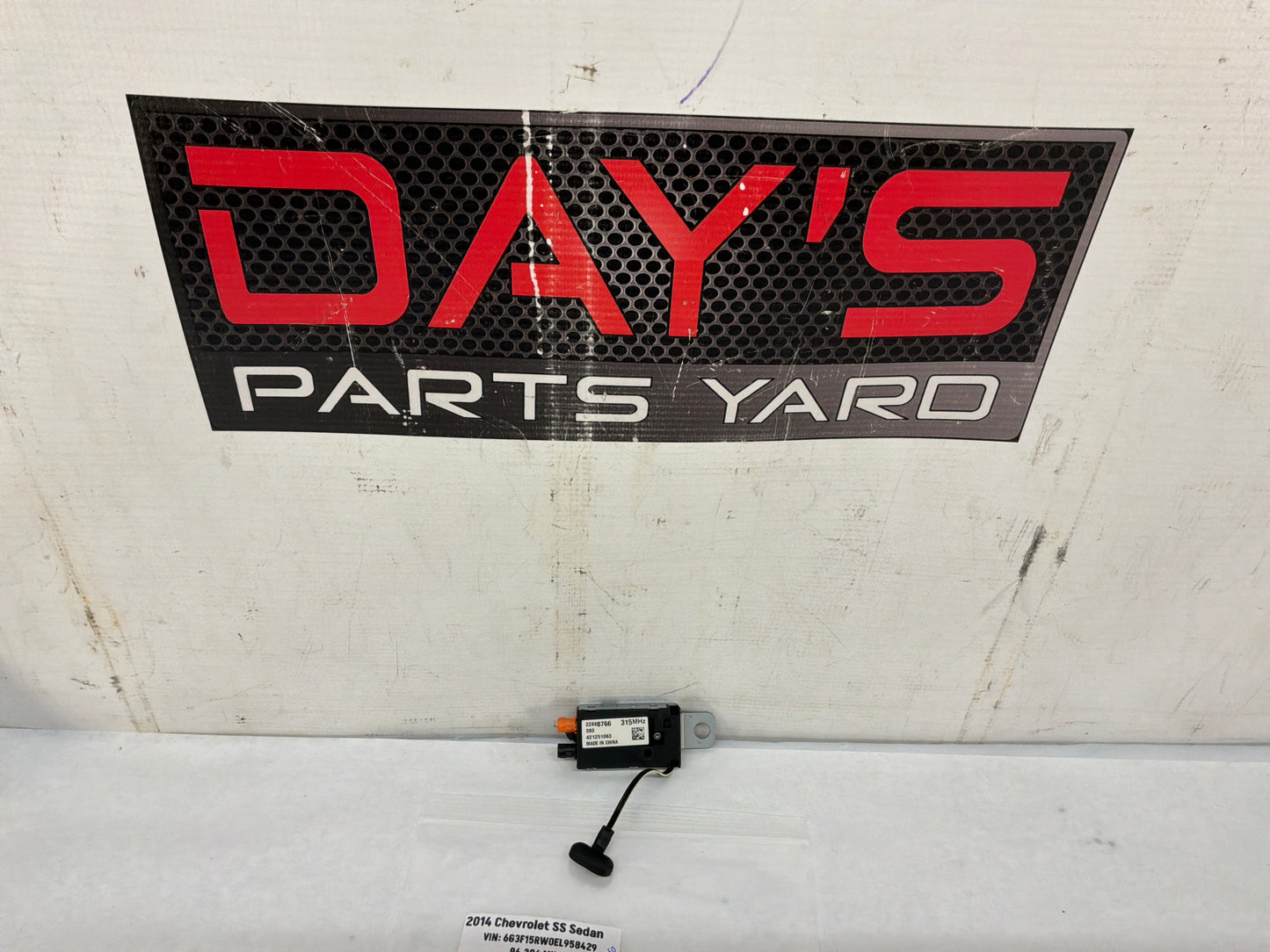 Module - Day's Parts Yard