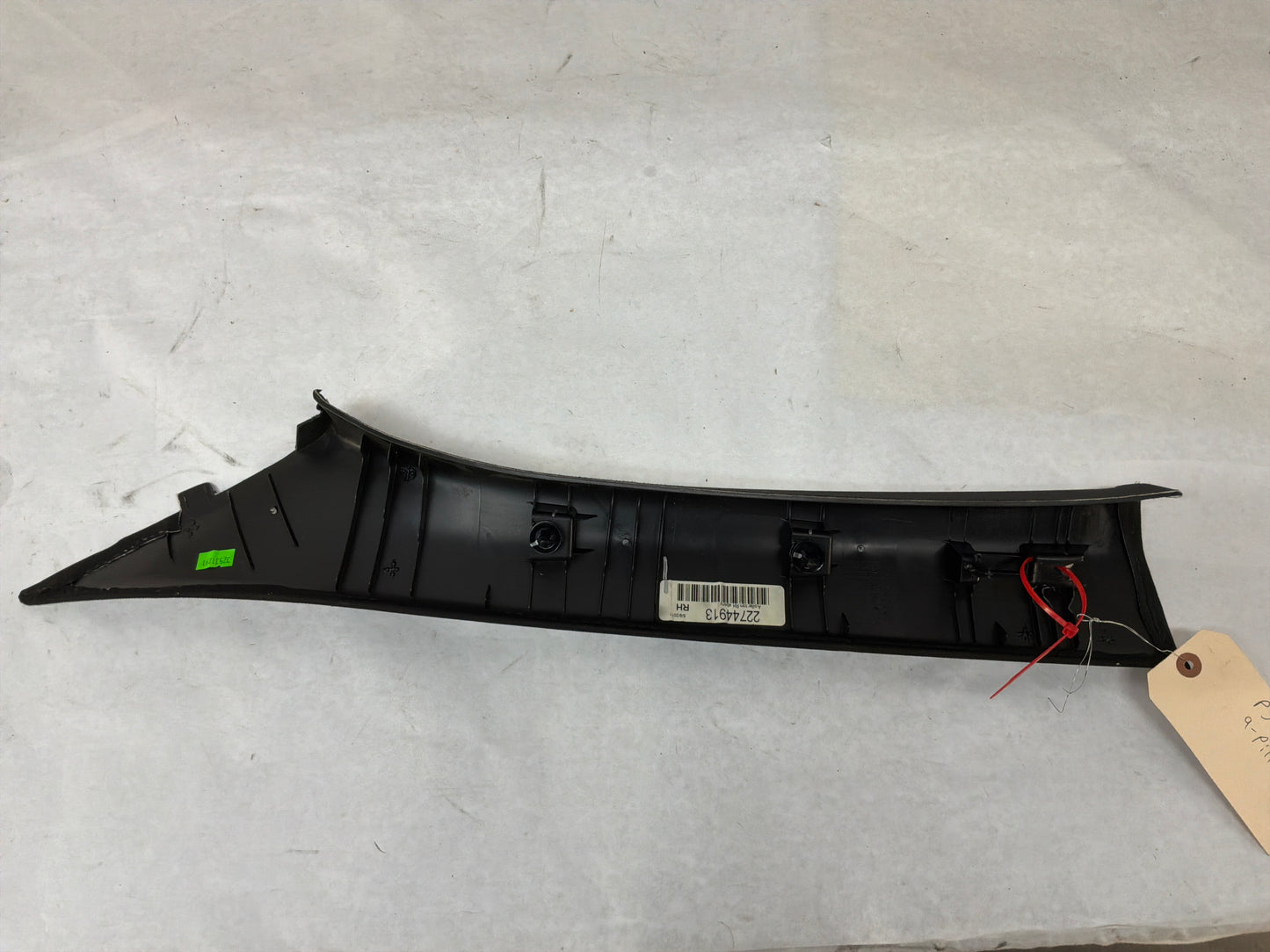 2011 Cadillac CTS-V Coupe RH Passenger Interior A Pillar Molding Trim Panel OEM