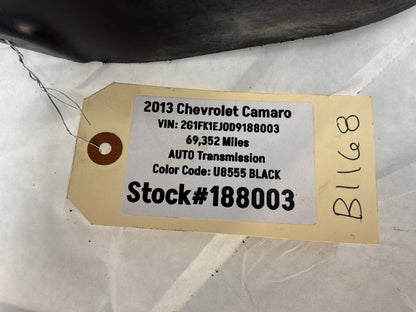 2013 Chevy Camaro SS LH Driver Rear Fender Wheel House Well Liner OEM