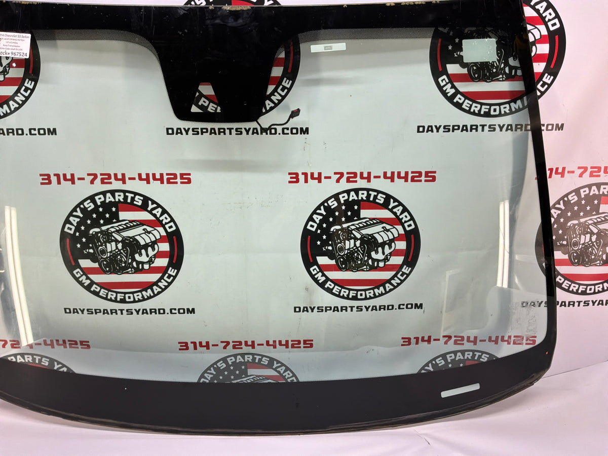 2014 Chevy SS Sedan Front Windshield Glass Window OEM LOCAL PICK UP