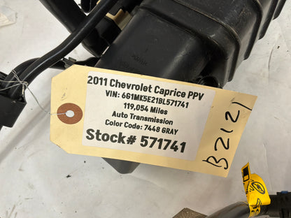2011 Chevy Caprice PPV Caprice Charcoal Vapor Canister w/Fuel Lines & Wire Harness OEM