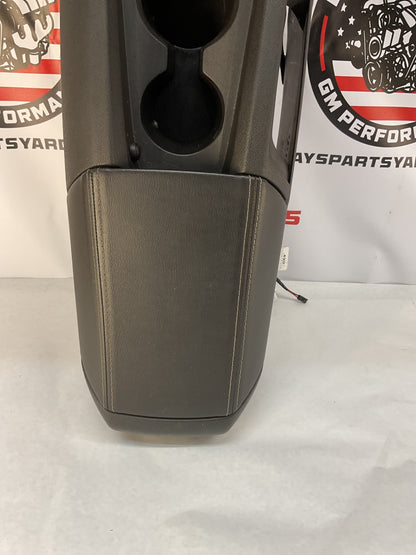 2013 Chevy Camaro 1LE Complete Center Console Arm Rest w/ Auxiliary Gauges OEM