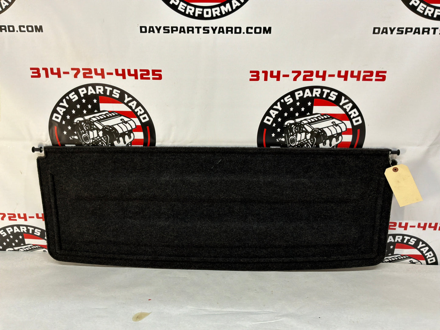 1999 Pontiac Trans Am WS6 Rear Hatch Cargo Cover Trunk Shade Ebony Black OEM