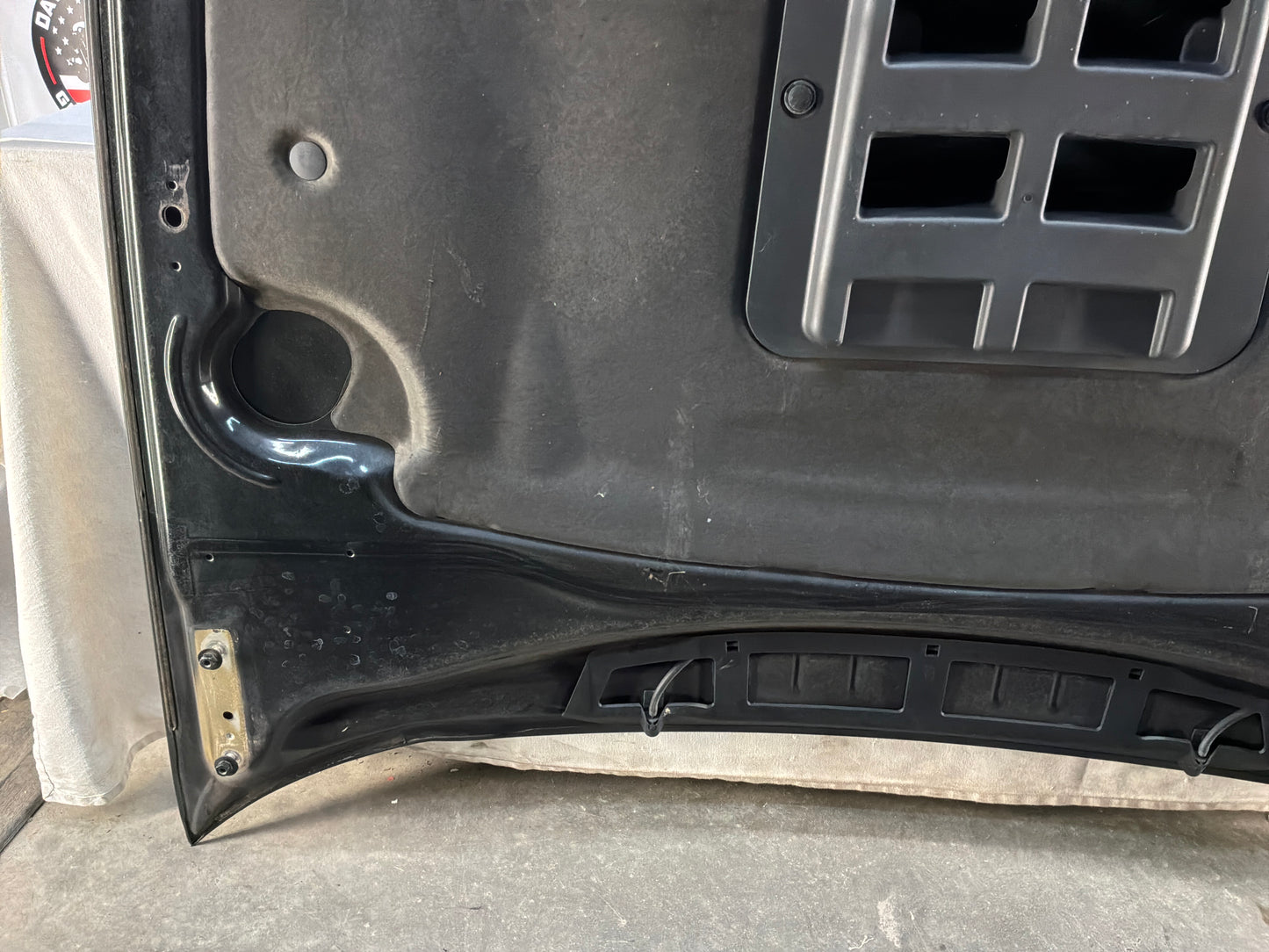2015 Chevrolet Camaro SS 1LE Hood w/ Scoop Vent Insert Black OEM