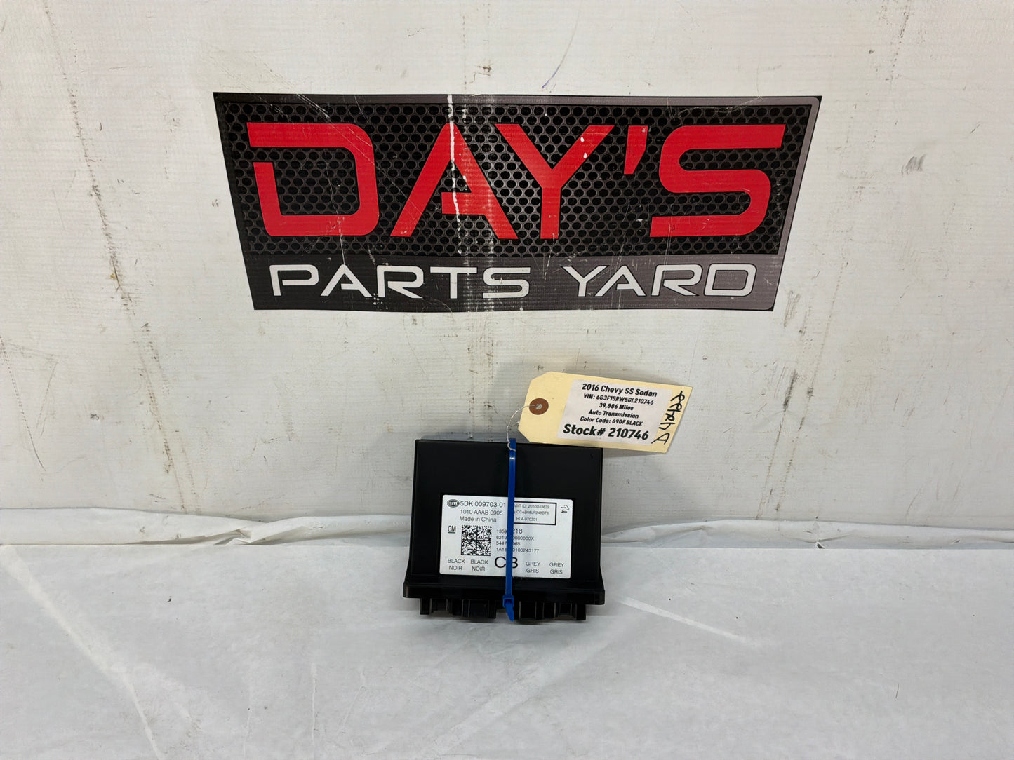 2016 Chevy SS Sedan Keyless Entry Control Module OEM