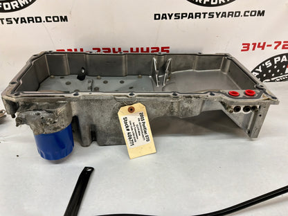 2005 Pontiac GTO Complete Oil Pan Assembly Pick Up Tube Windage Tray Dip Stick OEM