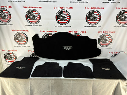 2005 Pontiac GTO Embroidered Front & Rear Floor Mats w/ Spare Tire Cover