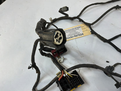 2014 Chevy SS Sedan Radiator Core Support Head Light Lamp Wiring Wire Harness OEM