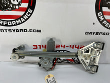 2006 Cadillac CTS-V RH Passenger Rear Window Reg w/ Motor OEM