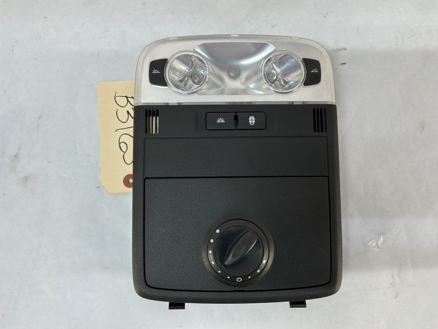 2008 Pontiac G8 Base Overhead Console Roof Dome Light Sunroof Switch Assembly OEM