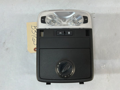 2008 Pontiac G8 Base Overhead Console Roof Dome Light Sunroof Switch Assembly OEM