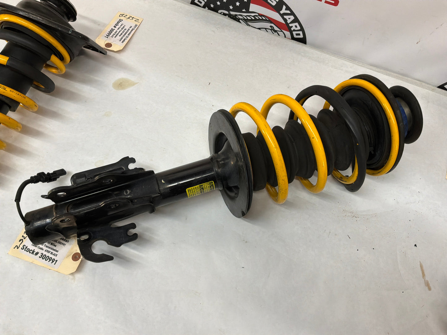 2017 Chevy SS Sedan Front & Rear Magnetic Ride Suspension Struts w/ King Coil Springs