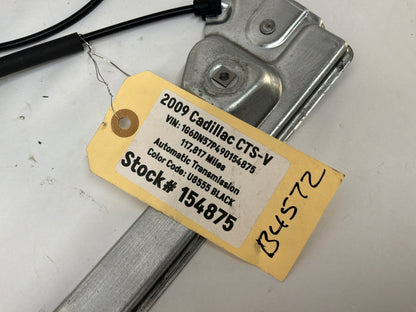 2009 Cadillac CTS-V LH Driver Window Regulator Motor OEM