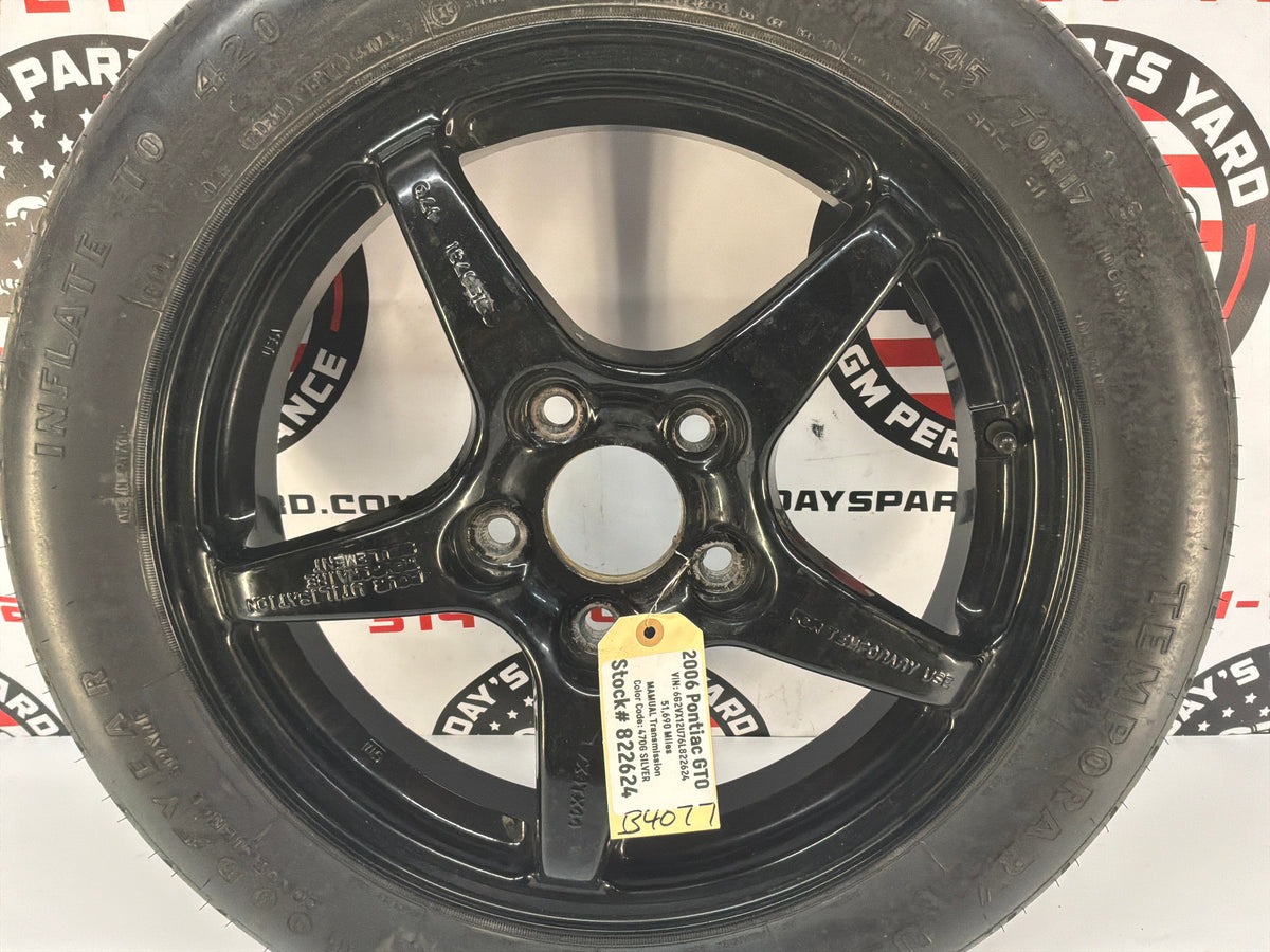 2006 Pontiac GTO Compact Spare Wheel & Tire OEM