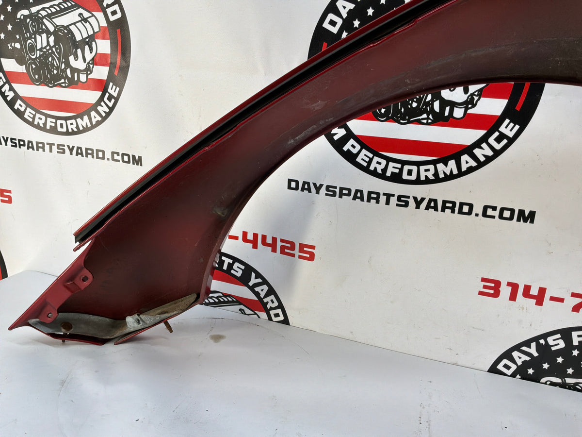 2002 Chevy C5 Corvette RH Passenger Front Fender Red OEM