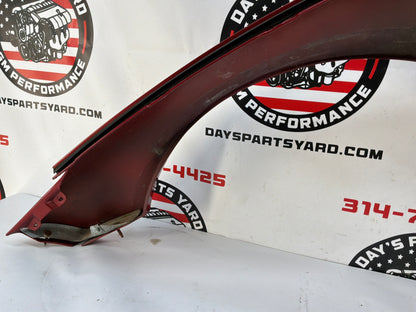 2002 Chevy C5 Corvette RH Passenger Front Fender Red OEM