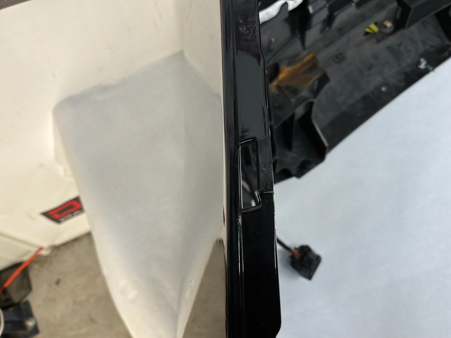 2011 Cadillac CTS-V Coupe Complete Rear Bumper Black OEM