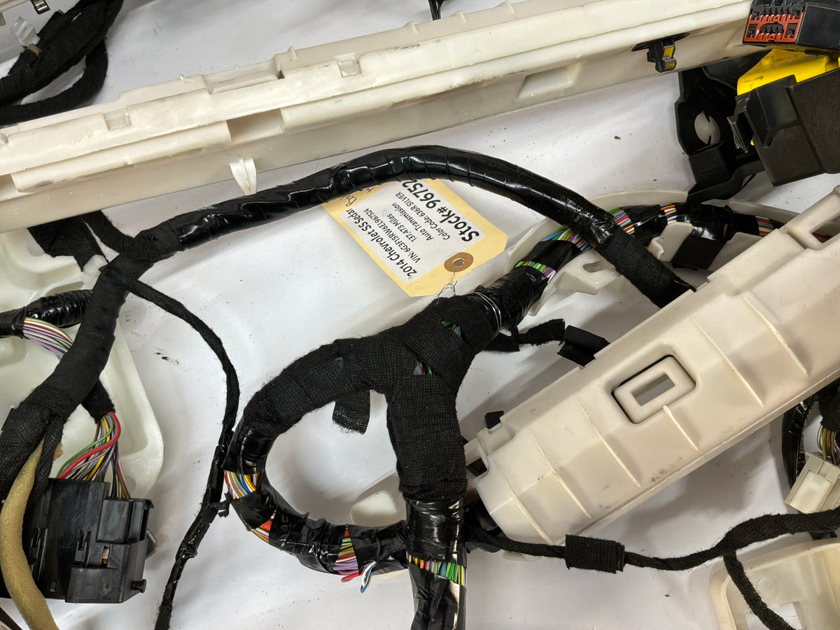2014 Chevy SS Sedan Body Chassis Wire Wiring Harness OEM