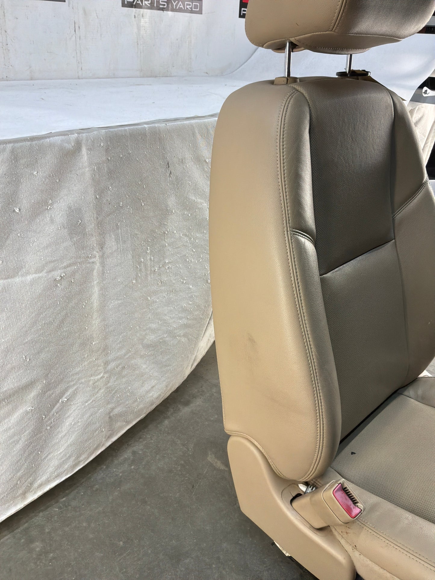 2012 Chevy Avalanche LH Driver Front Seat Leather Cashmere OEM