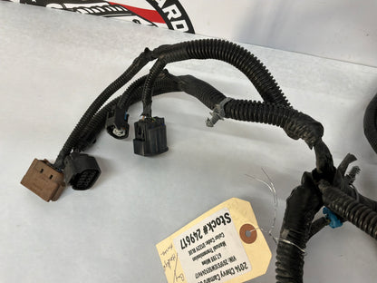 2014 Chevy Camaro SS Engine Bay Head Lamp Light Firewall Wire Wiring Harness OEM