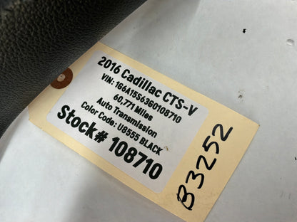 2016 Cadillac CTS-V LH Driver Rear Sill Kick Plate Trim OEM
