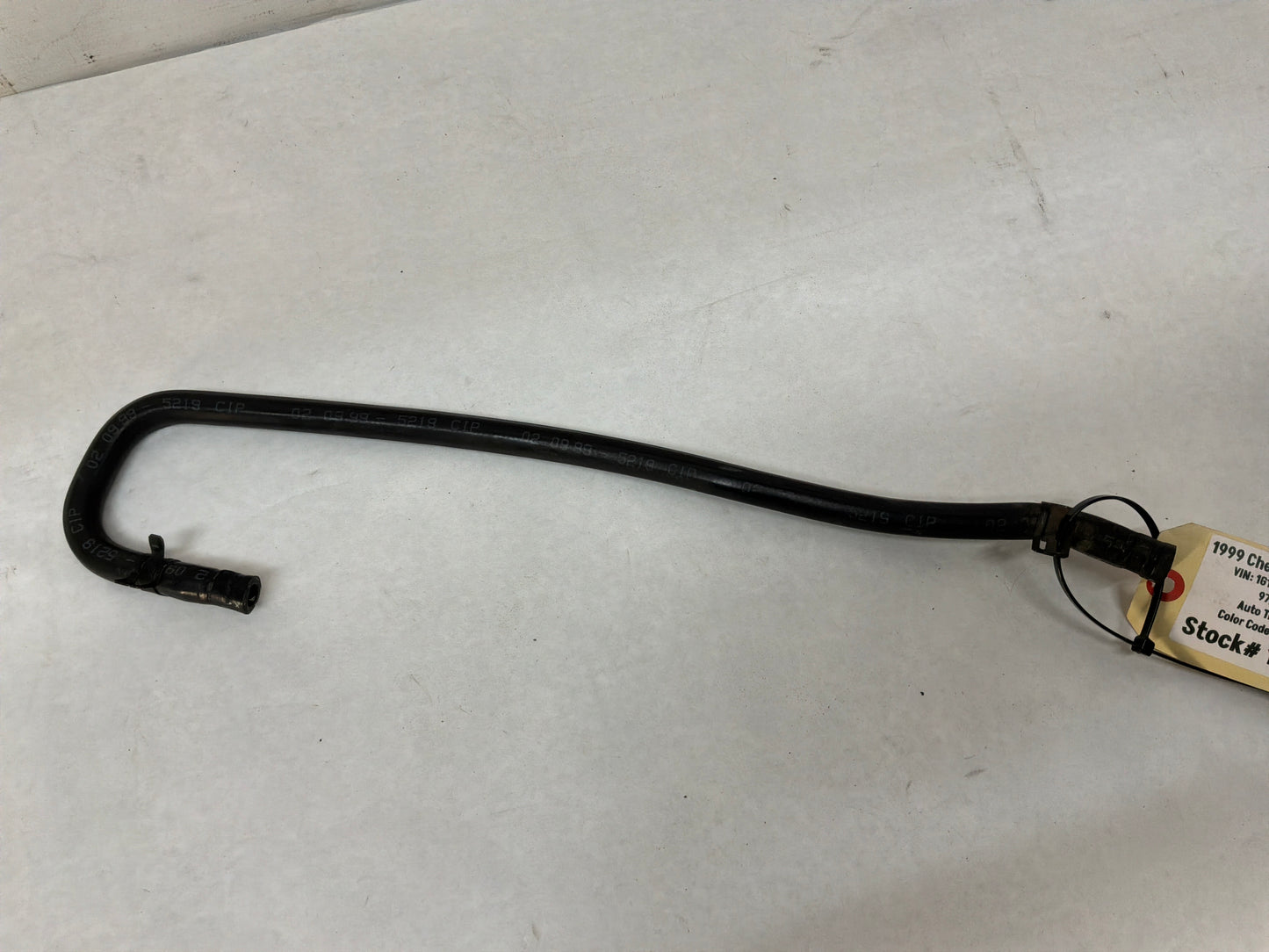 1999 Chevy C5 Corvette Radiator Coolant Tank Surge Line OEM