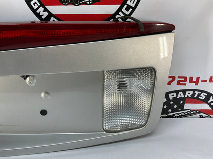 2006 Cadillac CTS-V Trunk Lid Filler Panel OEM Silver