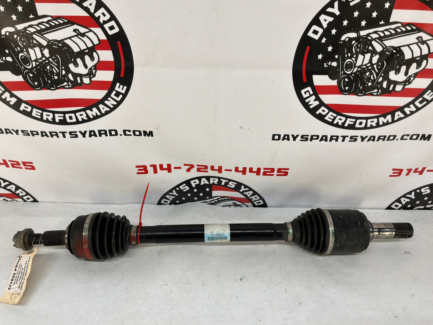 2014 Chevy SS Sedan RH Passenger Rear CV Axle Half Shaft OEM