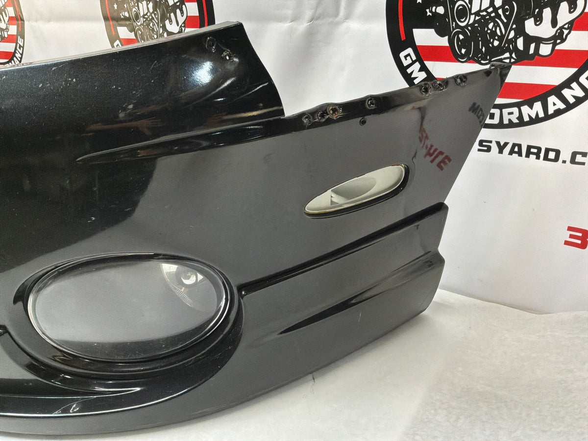 2005 Pontiac GTO SAP Complete Front Bumper Cover Fascia Black OEM