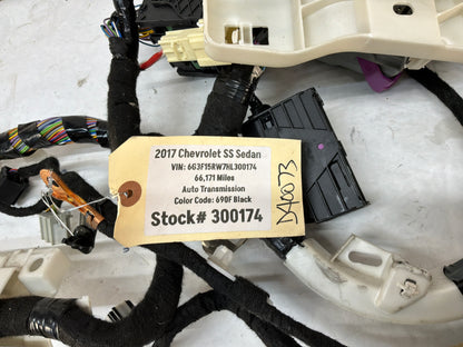 2017 Chevy SS Sedan Body Chassis Wire Wiring Harness OEM