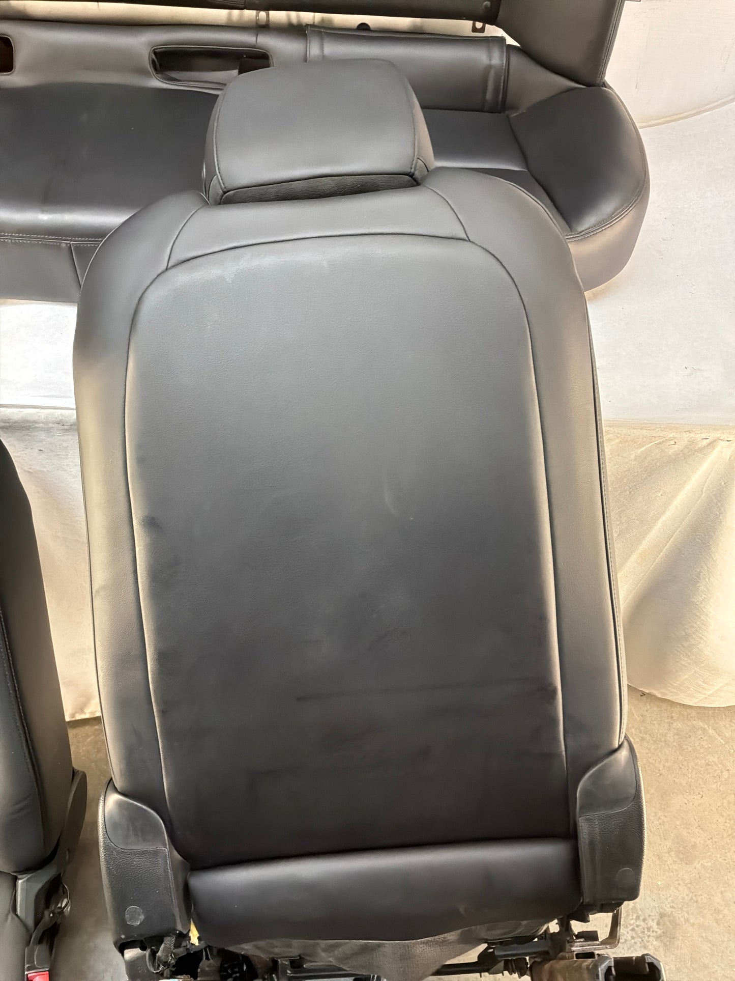 2014 Chevy Caprice PPV Seats Front and Rear Black OEM