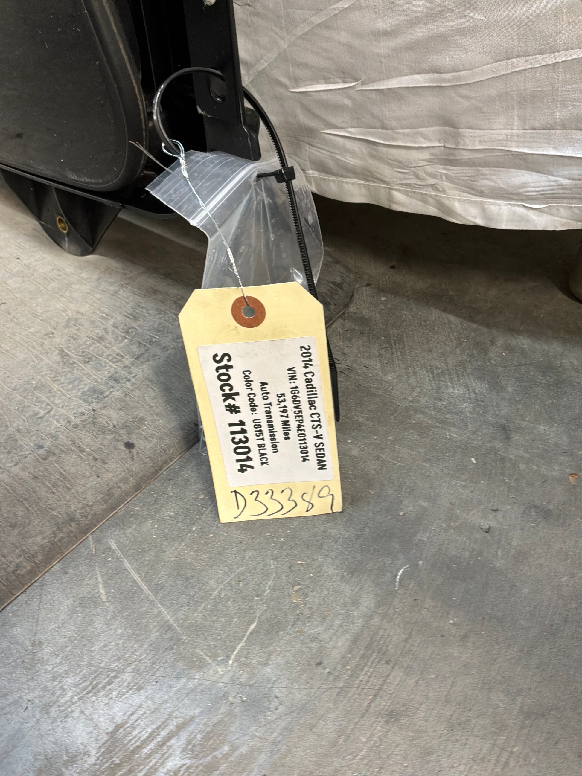 2014 Cadillac CTS-V Sedan Sunroof Sun Moon Moonroof Roof OEM - Day's Parts Yard