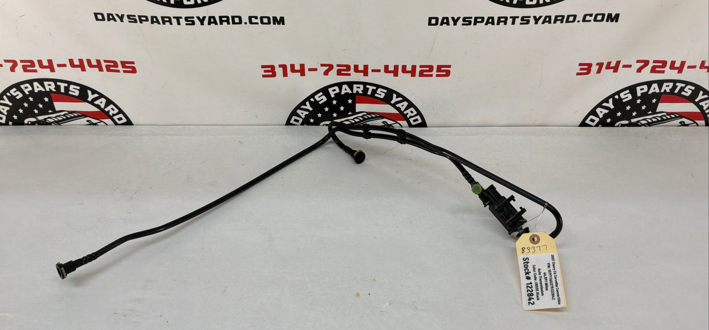 2007 C6 Corvette Convertible EVAP Vaper Valve Canister Purge Lines Hoses Tubes OEM