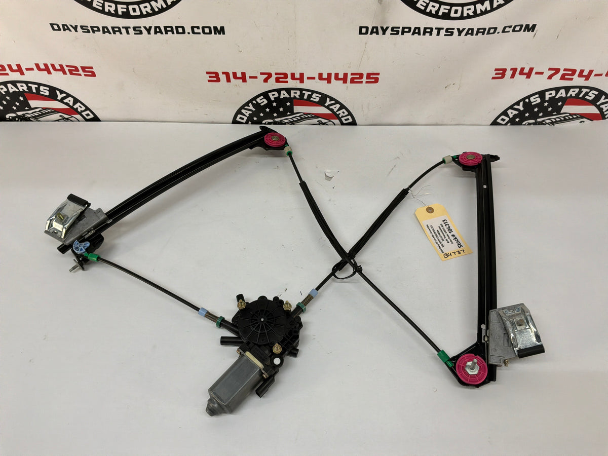 2002 Chevy Corvette Convertible LH Driver Front Window Regulator w/ Motor OEM