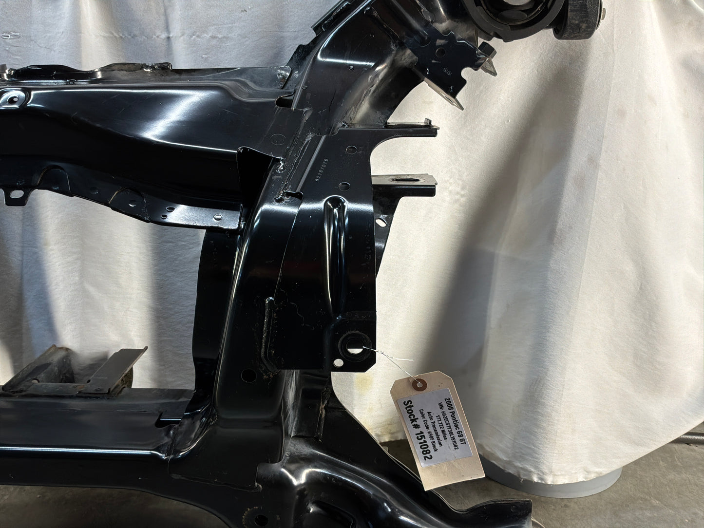 2008 Pontiac G8 GT Rear Suspension Support Cradle K Member Sub Frame OEM
