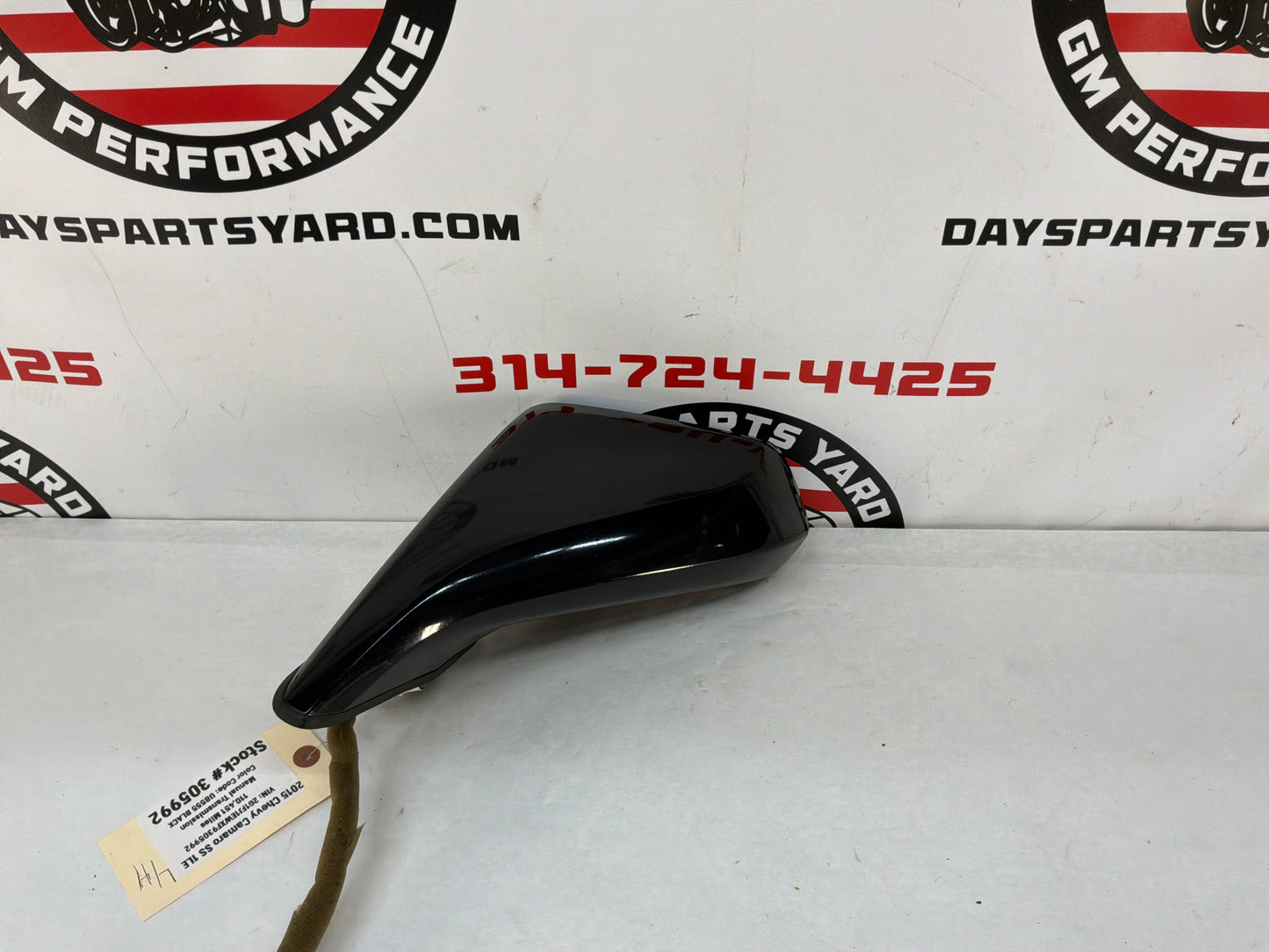2015 Chevy Camaro SS 1LE LH Driver Exterior Out Side Mirror Black OEM