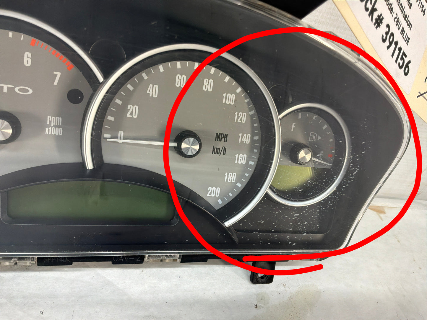Speedometer - Day's Parts Yard