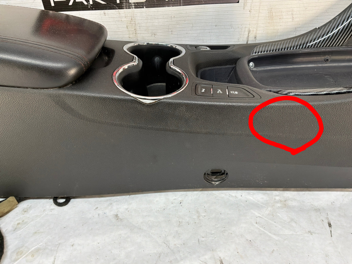 2014-2017 Chevy SS Sedan Caprice PPV Center Console Arm Rest OEM